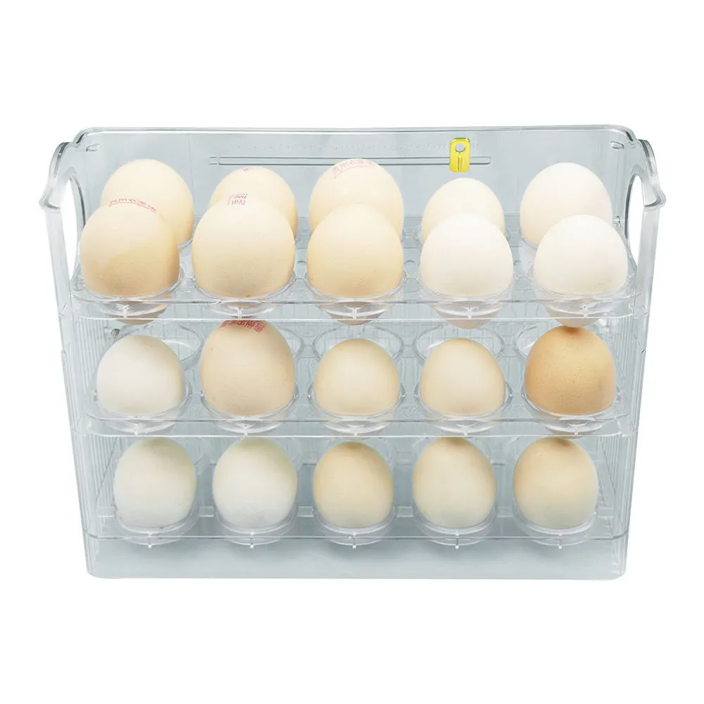 Kuaihong – Eier-Aufbewahrungsbox-Halter mit großer Kapazität für den Kühlschrank 1