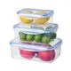 Dry Food Storage Containers Brand 800ml 1200ml 2200ml BPA-free/FDA Customized Pp+silicon 2