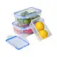 Dry Food Storage Containers Brand 800ml 1200ml 2200ml BPA-free/FDA Customized Pp+silicon 4