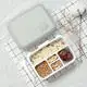 Plastic Lunch Box with Compartments for for Microwave Use, Green Pp 6
