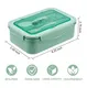 Plastic Lunch Containers with Dividers Brand Company 21*14.5*5.5cm 5