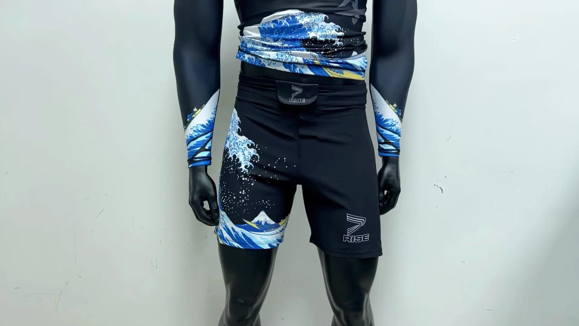 Rise UFC MMA Shorts Ocean 1
