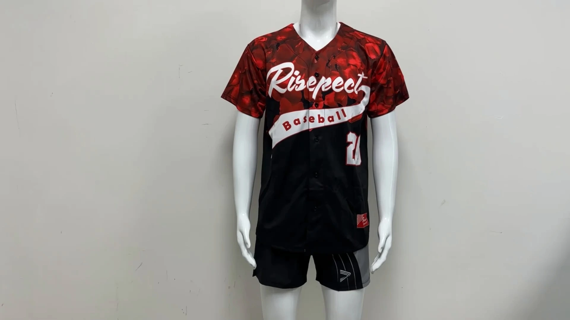 Rise Full Sublimation Printing Baseball Jersey 1