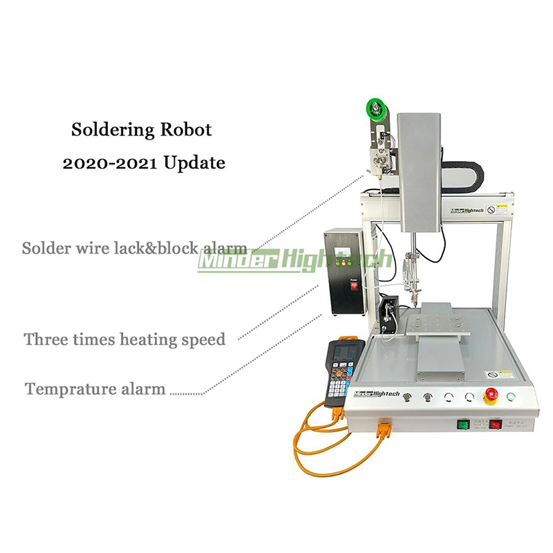 Minder Machine Brand Automatic Soldering System Factory 5