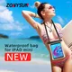 ZONYSUN Waterproof Floating Ipad Case Brand 0.3mm Kaiapuni PVC+ABS Custom 4