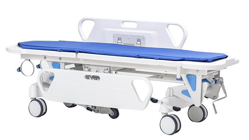 YXZ-E-1 Troli tandu pemindahan pasien manual 4