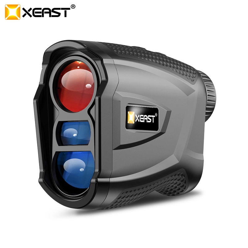 XEAST 망원경 텔레미터 USB 충전 충전식 600m 골프 레이저 거리 측정기 슬로프 NO/OFF 거리 측정기 XE-6M02 1