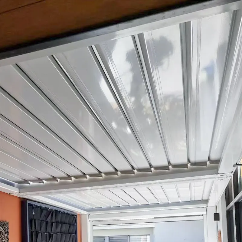 Wish Outdoor Brand Aluminium Pergola with Louvered Roof Supplier 3
