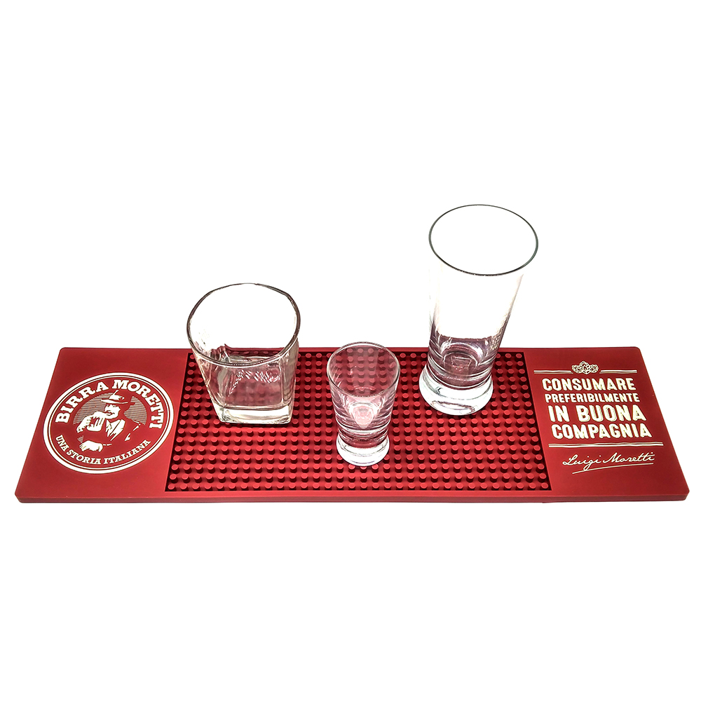 Tapis de bar en caoutchouc personnalisé sur mesure丨Longrichbar 3