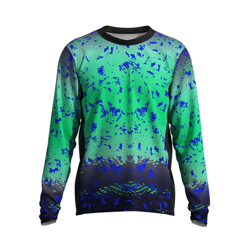 Wholesale Long Sleeve Fishing Shirts with Custom Services for Different Industries 7