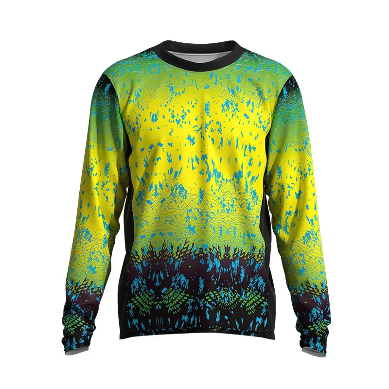Wholesale Long Sleeve Fishing Shirts with Custom Services for Different Industries 3