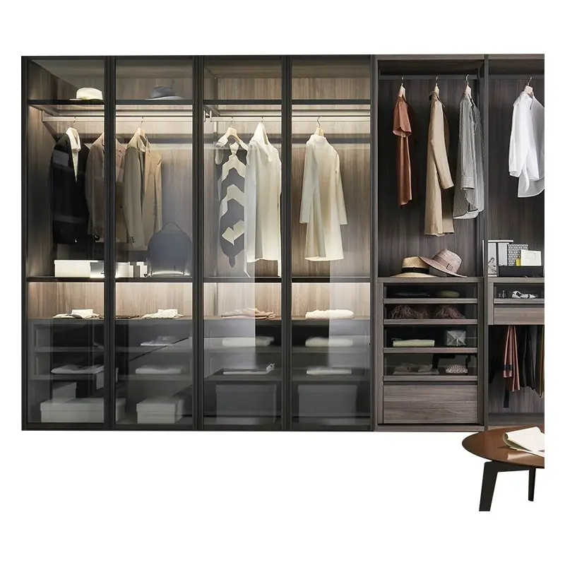 Stvanica Black Mirrored Wardrobe Brand Custom 2