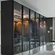 Stvanica Black Mirrored Wardrobe Brand Custom 3