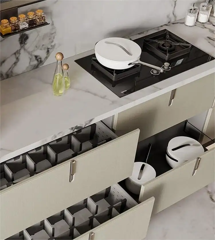 Gabinete de cocina de aluminio moderno Stvanica / 2