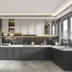 Gabinetes de cocina de madera maciza al por mayor Stvanica, 5