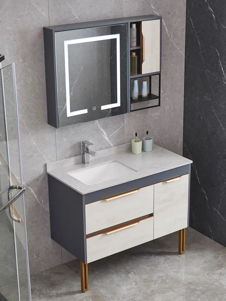 Single Freestanding Bathroom Vanity Stvanica 4