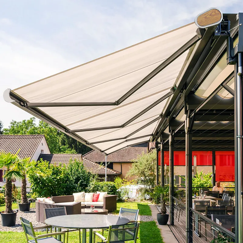 Hot 4m Full Cassette Manual Awning Wish Outdoor Brand 2
