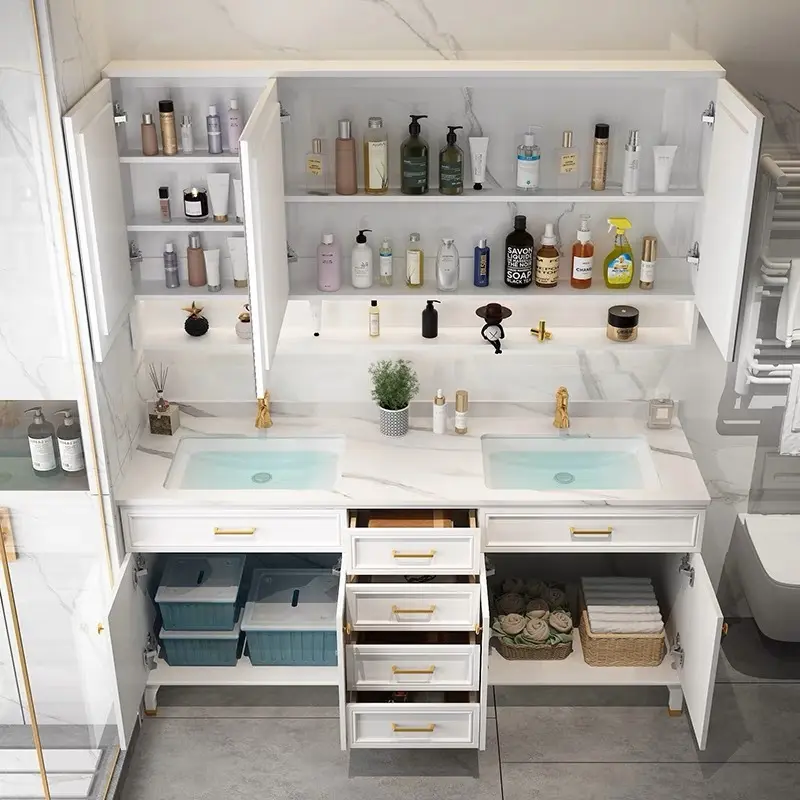 Wash Basin Cupboard with Mirror Stvanica 12