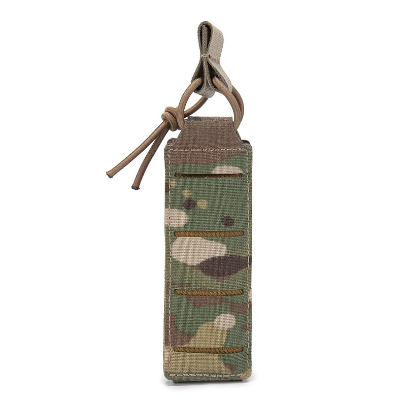Laser cut molle 1000D nylon portable 9mm tactical mag pouch 1