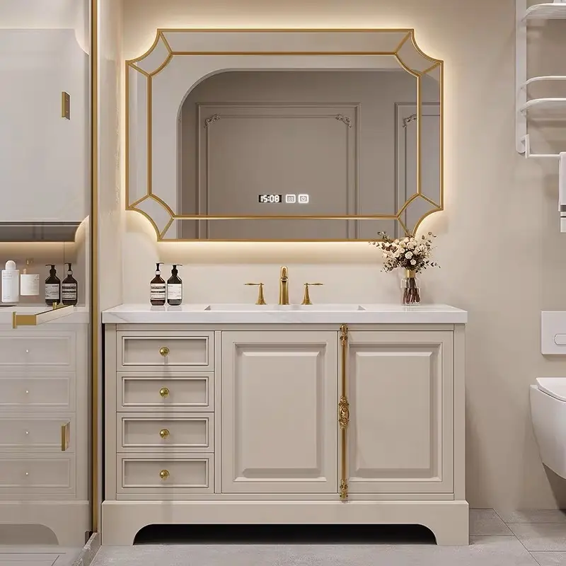 Proveedor de tocadores de baño dobles independientes de la marca Stvanica 5