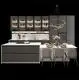 Hot Glass Front Kitchen Wall Cabinets with Glass Doors Stvanica Brand 10