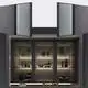 Hot Glass Front Kitchen Wall Cabinets with Glass Doors Stvanica Brand 2