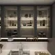 Hot Glass Front Kitchen Wall Cabinets with Glass Doors Stvanica Brand 3