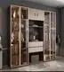 Custom 2 Door Wardrobe with Mirror and Drawers Stvanica 3