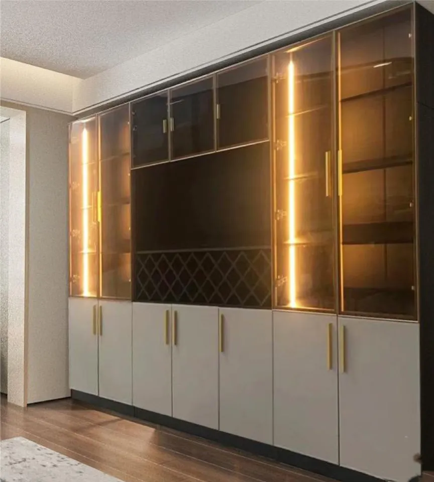 Custom 2 Door Wardrobe with Mirror and Drawers Stvanica 7