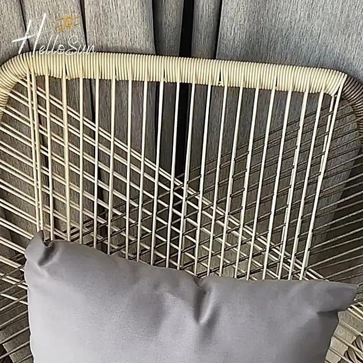 Comfort Bliss: Outdoor Rattan Sofa Set – Perfect for Your Outdoor Retreat HS-2035 1