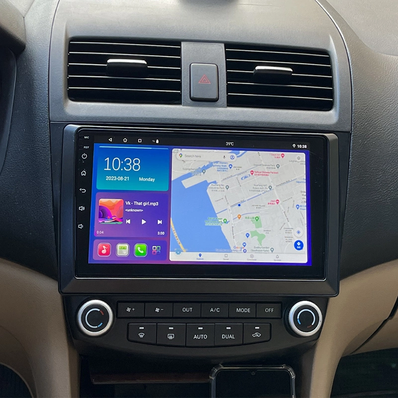 High Quality Car DVD Player 4Core Ram 2/4GB Rom 32/ 64GB Android auto Carplay QN8035/ SI4755 FM\AM \RDS DSP GPS Navigation - Q8 1