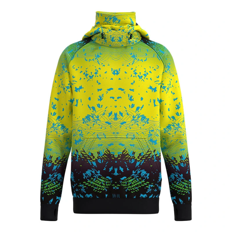 Hoodie huluhulu lawaiʻa maʻamau me ka ʻāʻī ʻāʻī ʻaʻole wai hoʻokō ʻo Sweatshirt Dery DT023 1