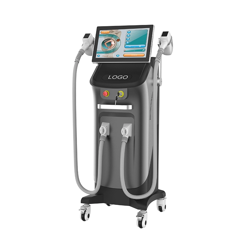 Máquina de depilación láser de diodo de 808nm con doble mango DL-808D 1