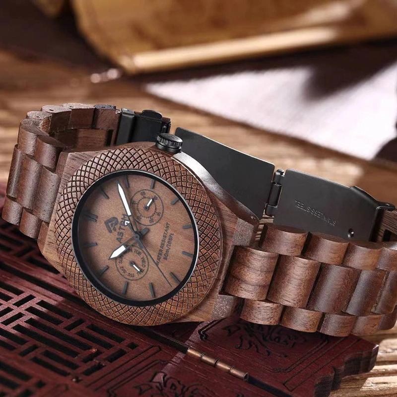 Wholesale Wooden Watches for Men SEIRAL Brand 4