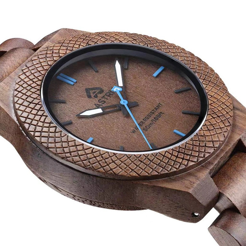 Wooden Watch Band XC9002G Miyota 2035 Quartz Movement Wooden Watch Band Unisex SEIRAL Brand 5