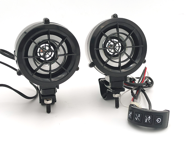 Motorcycle Bluetooth MP3 Player With Handlebar Controller And Handlebar Installation 139A-02 2