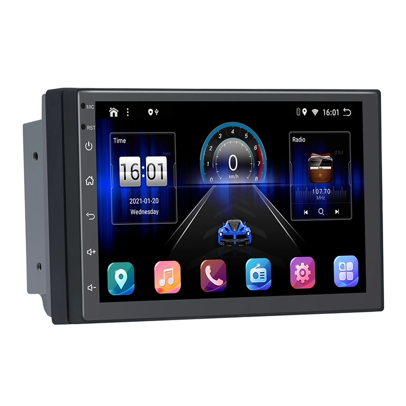 Mayorista precio de fábrica estéreo para coche 9 pulgadas 10 pulgadas Android 10 Ram 2GB Rom 32GB FM AM RDS DSP Android Auto Carplay - 9001/1001A10D 1