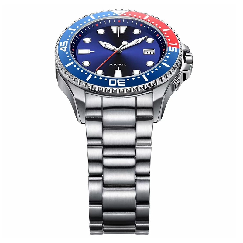Stainless Steel Mechanical Watch XC6147G SEIRALmen Japanese Seiko NH35 Automatic Machine Movement 2