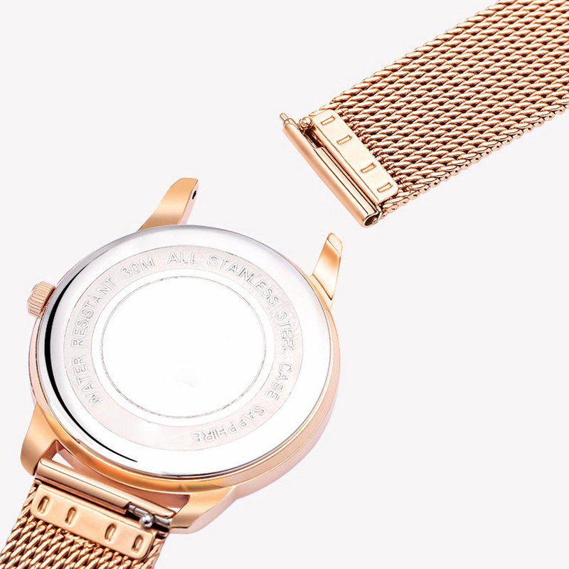 Stainless Steel Black Quartz Watch SEIRAL Women Japanese Quartz Movement+3H Date 4
