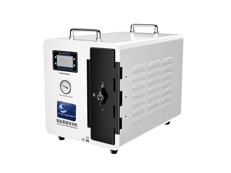 Mobile Display Bubble Remover Machine WillDone 2