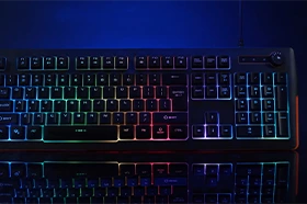 Meetion PD121 - Tapis souris clavier Gaming RGB - Dimension : 880*309*5mm