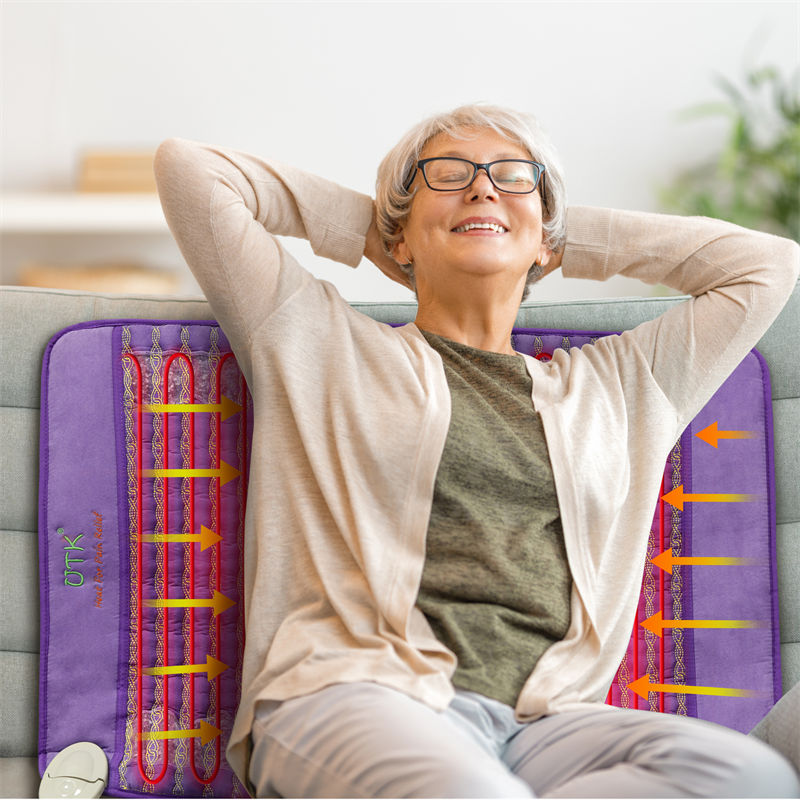 Lower Back Pain and Back Injury Treatment UTK FIR Heating Pad Tips for