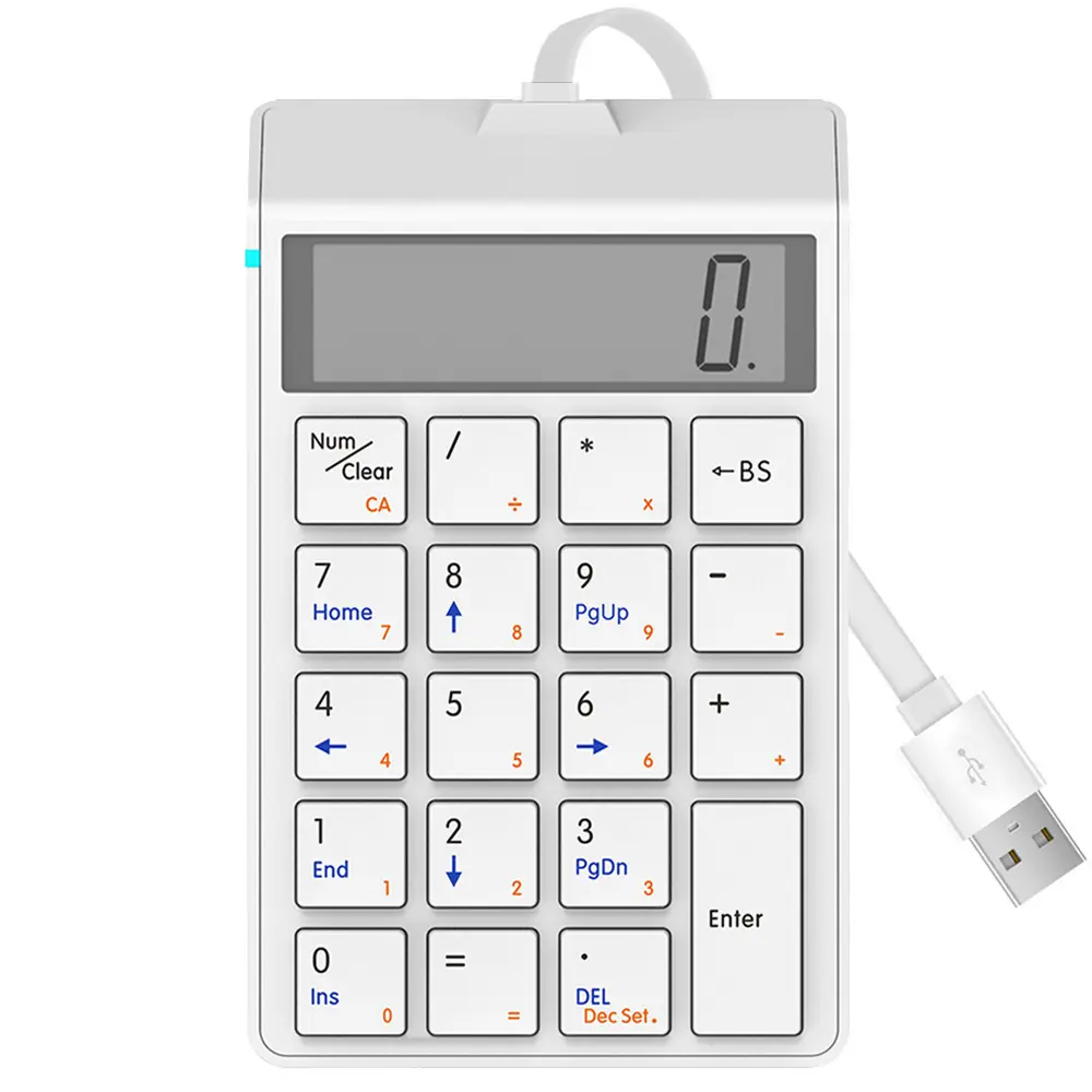 Tragbare mechanische Tastatur Tecsee Marke 2