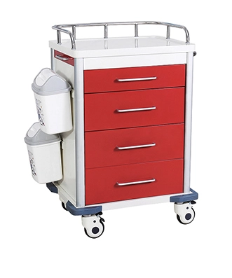 CT-006 Yüksek Kaliteli Hastane Mobilyaları ABS Tıbbi Arabası 1