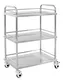 Hospital Linen Trolley Stainless Steel 65*50*80cm Brand SM-015 3