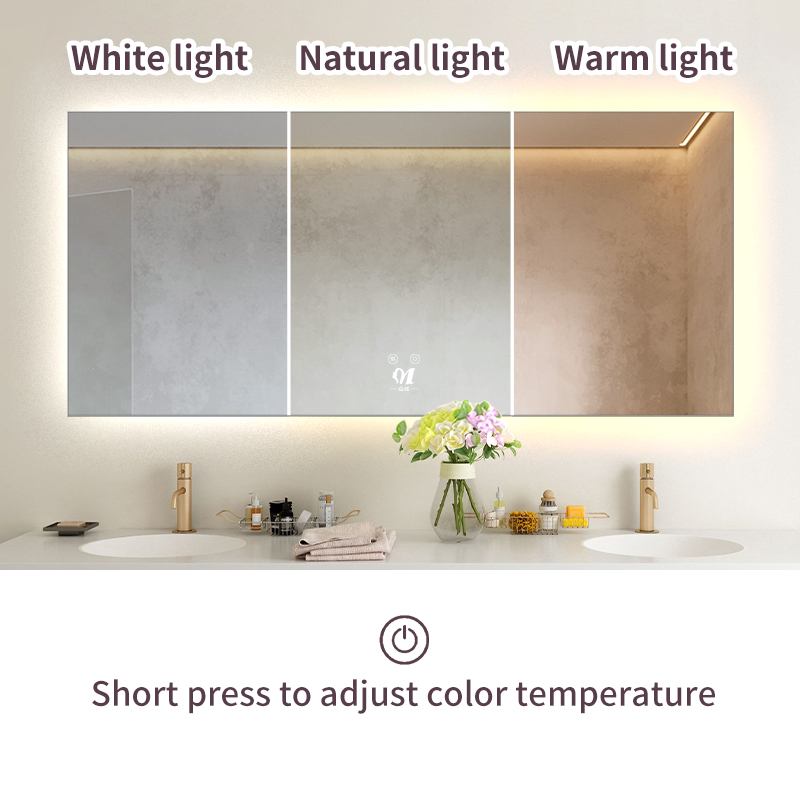Choisissez votre meilleur miroir de salle de bain LED avec lumière LED | POURQUOI-SK034 2