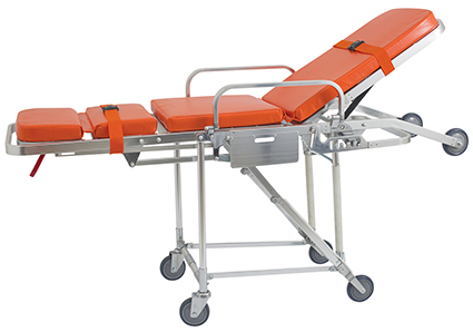 YXZ-D-1H8 Aluminium Alloy Ambulance Stretcher Trolley Cathedra Position Stretcher-1697437327171474 1