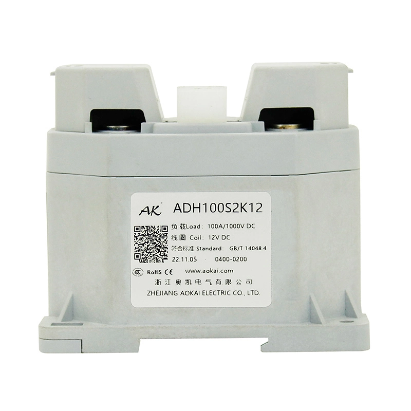 100A 1000V ADH100 DPST 2NO эпоксидное реле контактора постоянного тока высокого напряжения 1