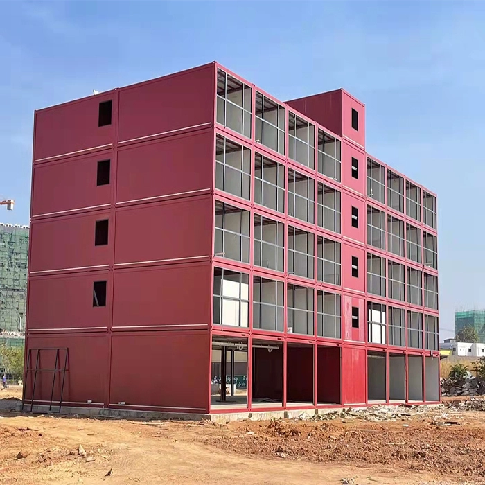 Preis für vorgefertigte, vorgefertigte Riegelwohncontainerhäuser in China, Puerto Rico, Luxus-Fertighaus 1