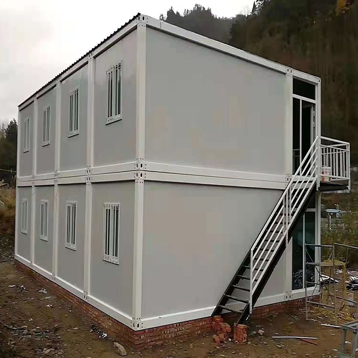 Prefabricated Flat Pack Container House Duplex Living Malaysia 1